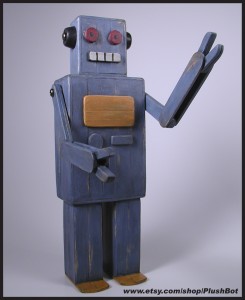 Popsicle Stick Robot #1