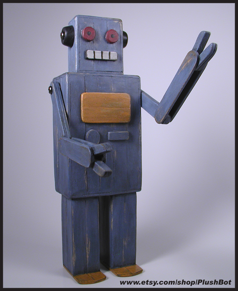 Popsicle Stick Robot #1