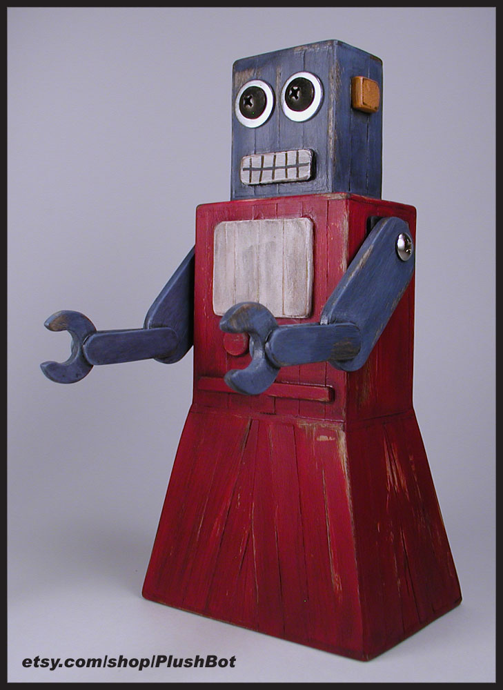 Popsicle Stick Robot #2